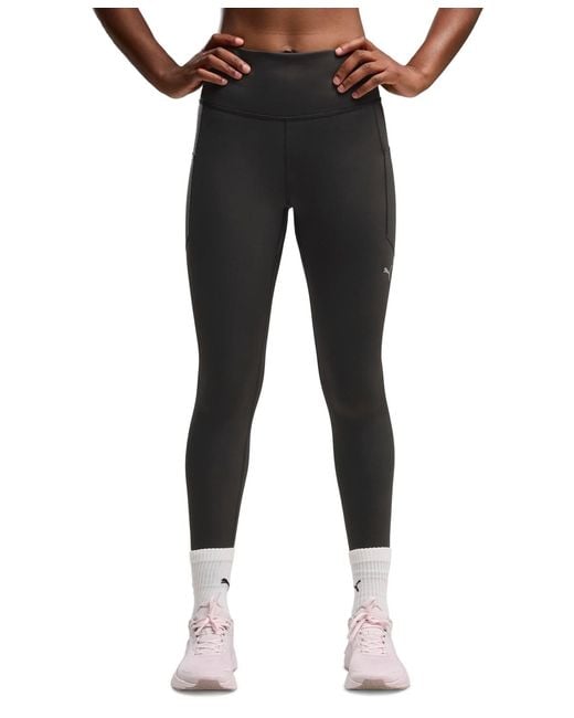 PUMA Black Pull-on Active Tights