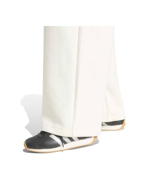 Adidas White Future Lounge Drawstring Pants