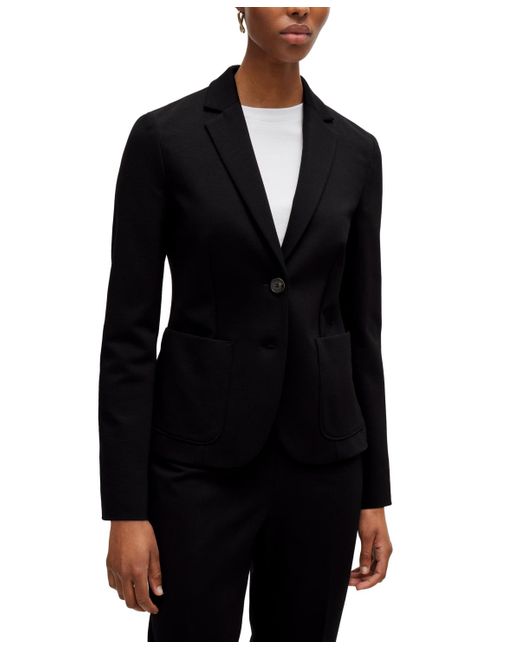 Boss Black Boss By Stretch Fabric Extra-slim-fit Jacket