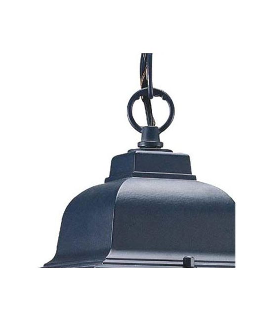 Slickblue Blue Window Pane Lantern Pendant Light – Decorative Lighting For Indoor & Outdoor Use