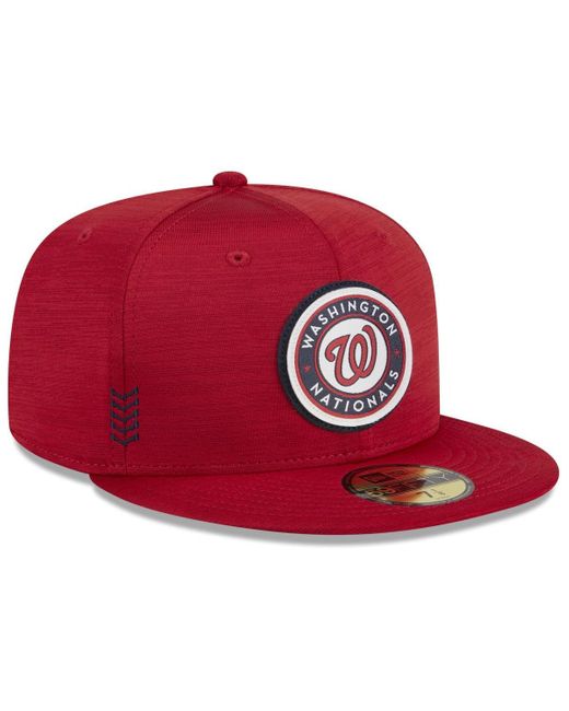Casquette New Era 59FIFTY - Washington Nationals On Field - Ajustée - Neuve Avec étiquettes