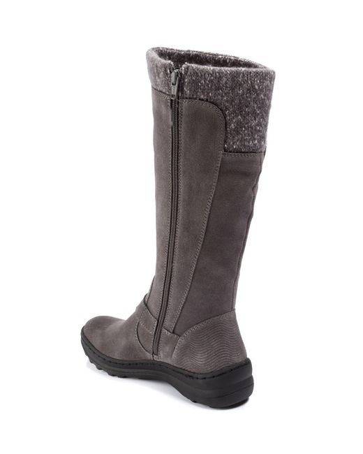 BareTraps Brown Adele Water Resistant Knee High Boots