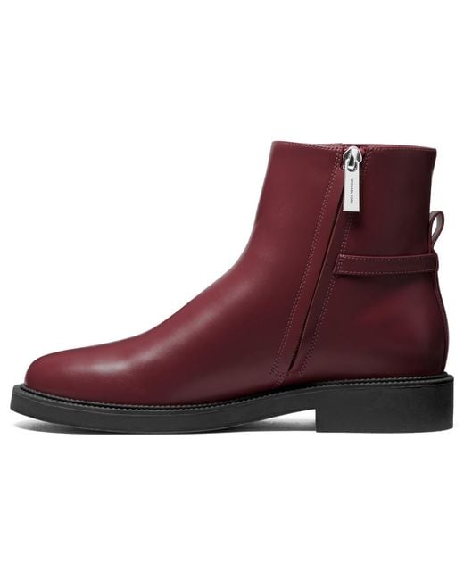 Michael Kors Purple Dy Bootie