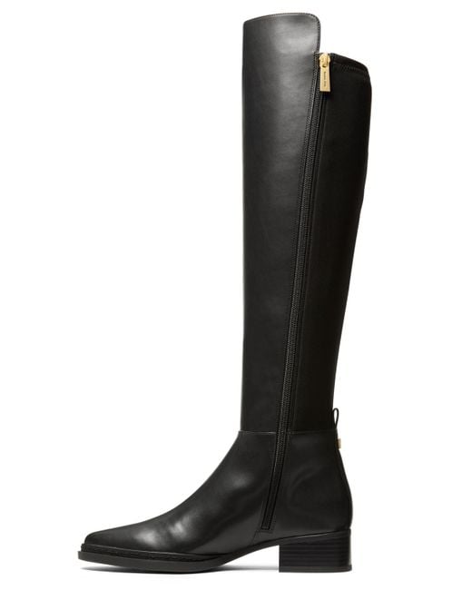 Michael Kors Black Lex Wide Calf Tall Boots