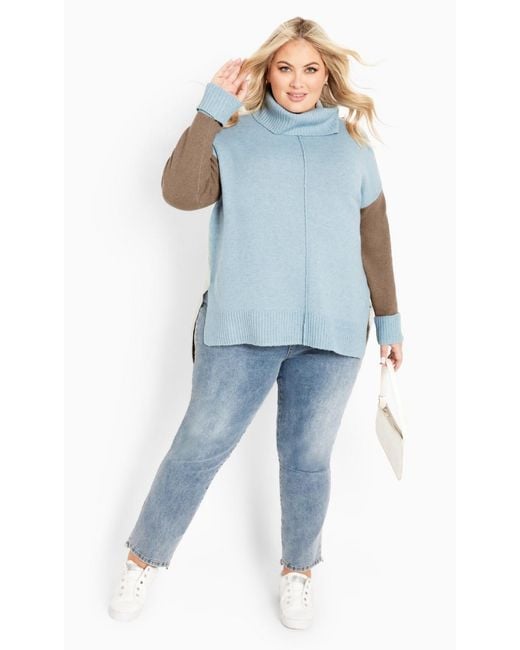 Avenue Blue Plus Size Riley Sweater