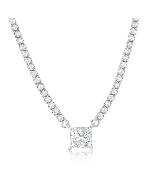 Simona Metallic Sterling