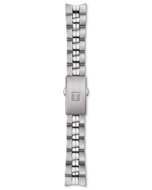 Tissot Gray Swiss Automatic Pr 100 Stainless Steel Bracelet Watch 33mm