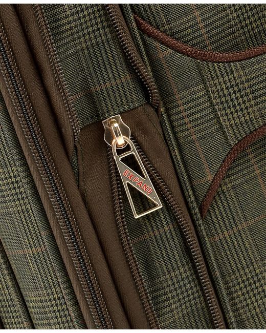 London Fog Green Brentwood Iv 29" Expandable Spinner Softside