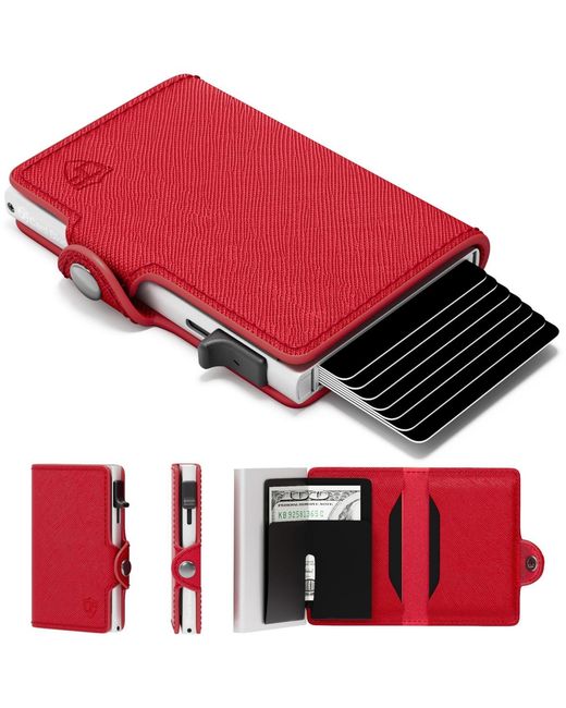 Conceal Plus Red Rfid Pop Up Wallet