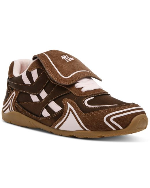 Steve Madden Brown Optimus Lace-up Sneakers