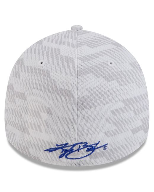 KTZ Gray Kyle Busch 39thirty Graded Flex Hat for men