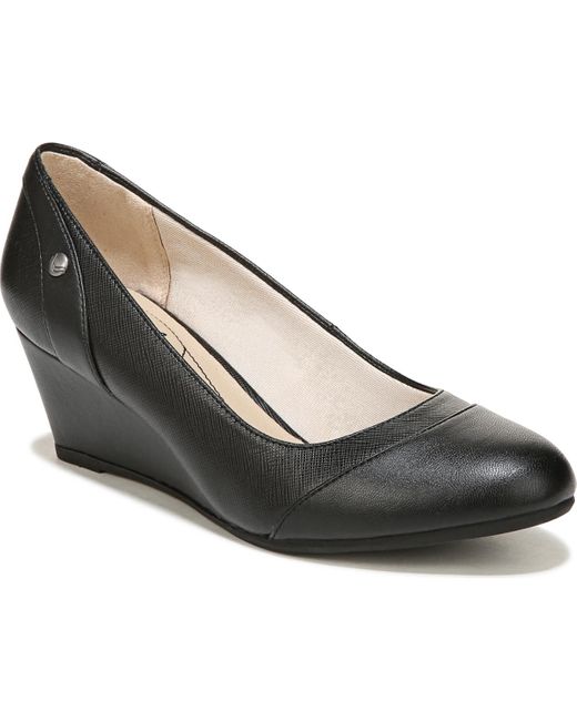 LifeStride Black Dreams Wedge Pumps