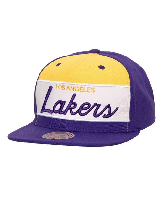 Mitchell & Ness Purple White for men