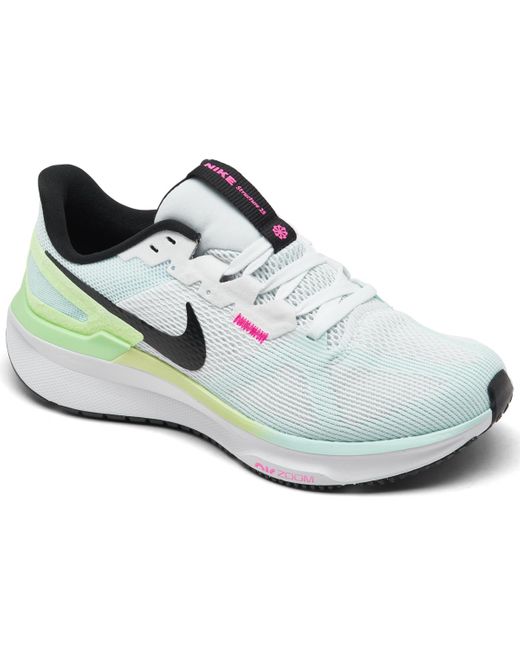 Nike White Air Zoom Structure 25 Running Shoes From Finish Line