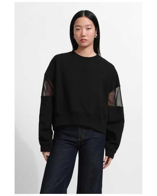 MARCELLA Black Iara Sweatshirt