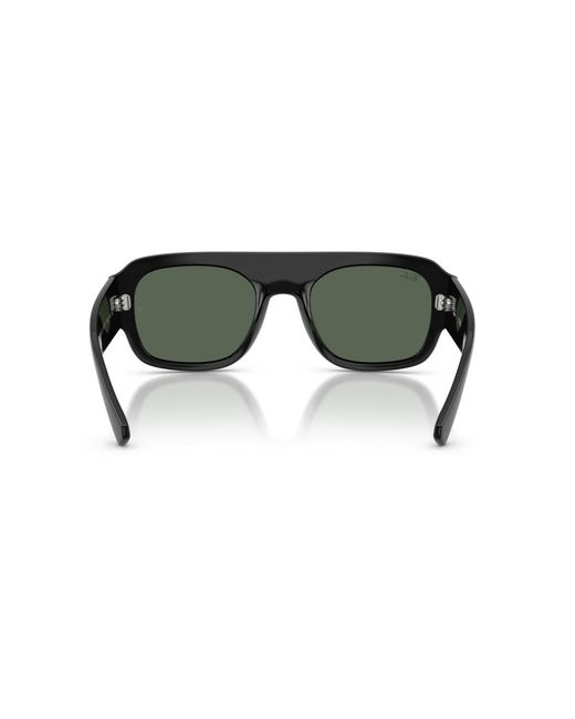 Ray-Ban Green Geometric Sunglasses