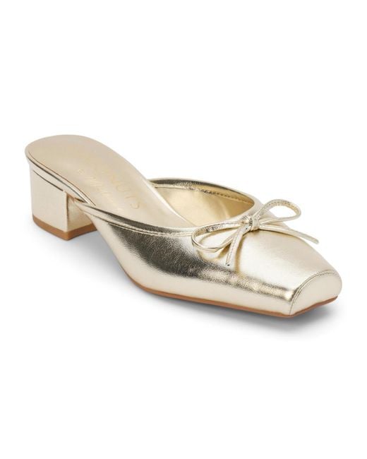 Matisse White Geneva Mule