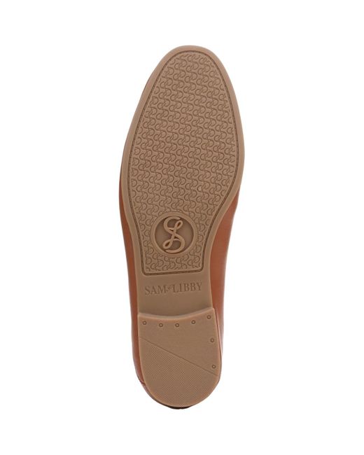 Sam & Libby Brown Nadia Tailored Loafers