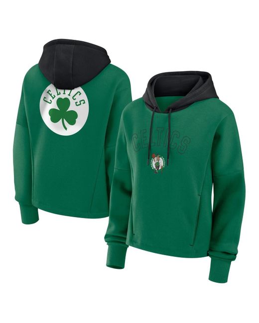 Fanatics Women's Â Kelly Green Boston Celtics Post Up Boxy