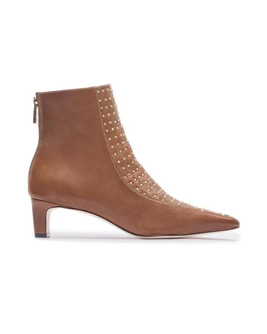 Bernardo Brown Bernardo Esme Studded Bootie