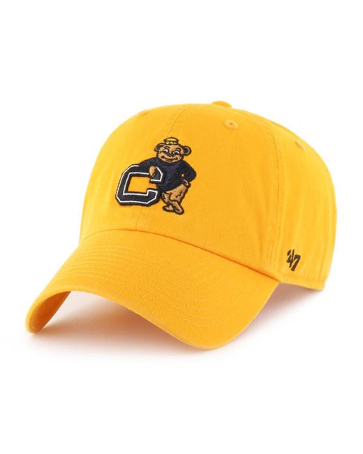 '47 Yellow Cal Bears Vault Clean Up Adjustable Hat for men