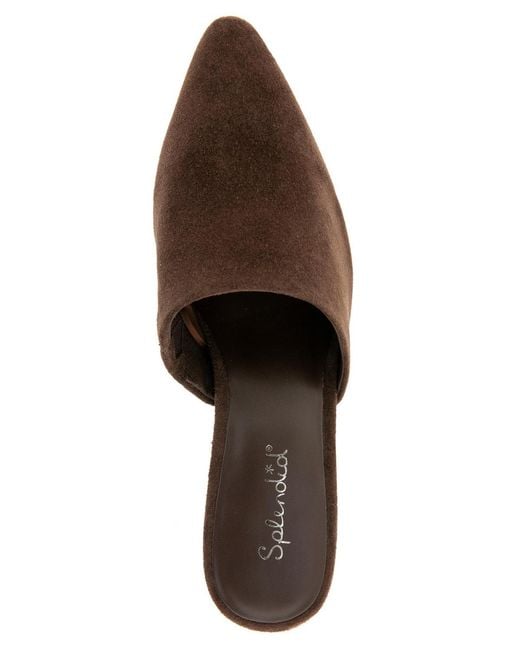 Splendid Brown Lorelei Heeled Mule