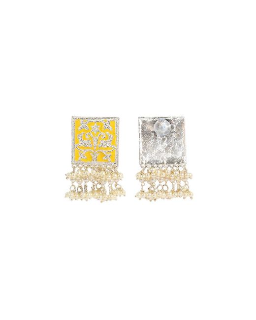 SOH Metallic The Niloufar Drop Earrings