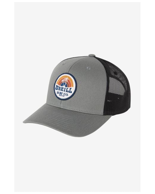O'neill Sportswear Gray Stash Trucker Hat for men