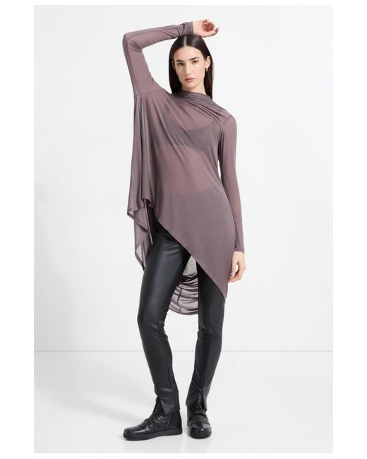 MARCELLA Black Iris Tunic