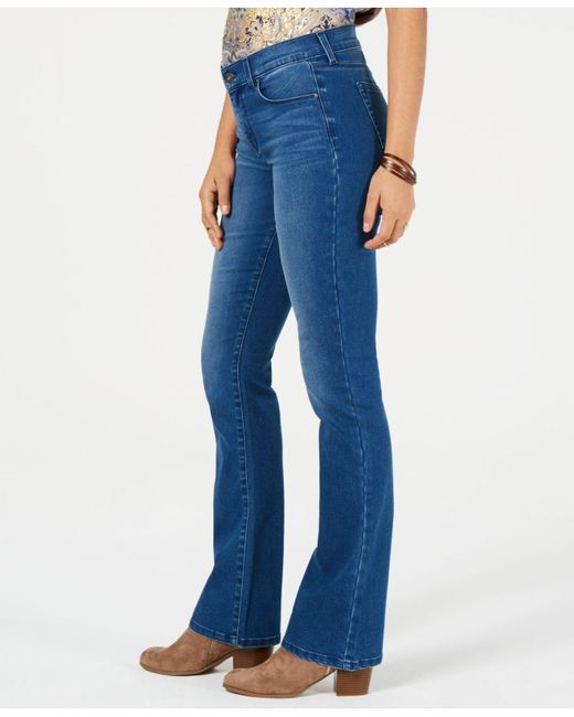 Style & Co. Denim Tummy-control Bootcut Jeans, Created For Macy's in ...