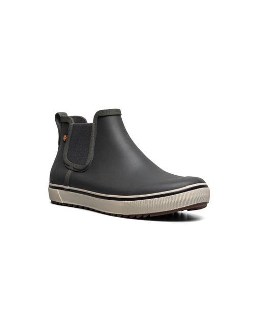 Bogs Black Kicker Rain Chelsea Ii Boot for men