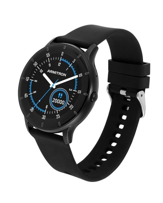 Armitron Black Connect Link Silicone Smartwatch