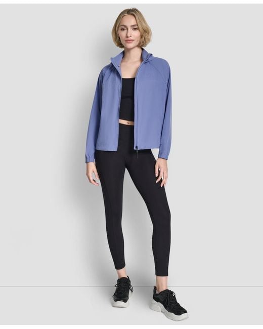DKNY Blue Commuter Full-zip Jacket