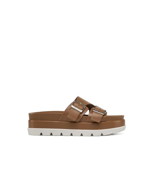 J/Slides Brown Bianca Sandal