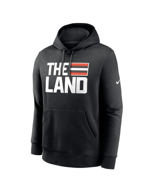 Nike Black Cleveland Browns Local Pack Club Fleece Pullover Hoodie for men