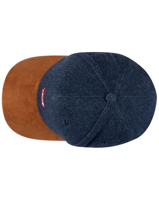 Levi's Blue Essential Baseball Hat for men