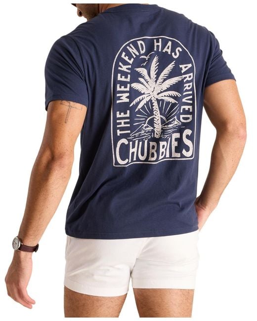 Chubbies Blue The Going for men