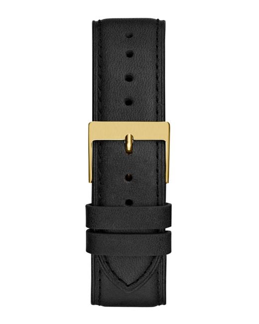 Guess Gray Analog Leather Watch for men