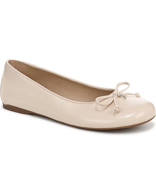 Sam & Libby White Tatum Ballet Flats