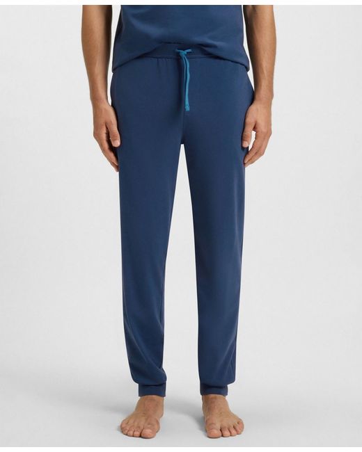 Boss Blue Mix And Match Drawstring Waistband jogger Pants for men