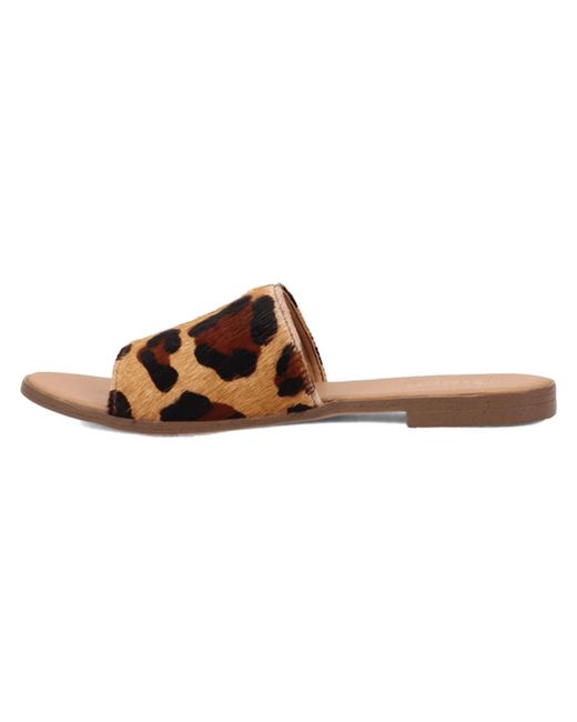 Dingo Brown Tabby Sandal