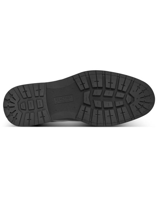 Kenneth Cole Black Captain Combat Boots for men