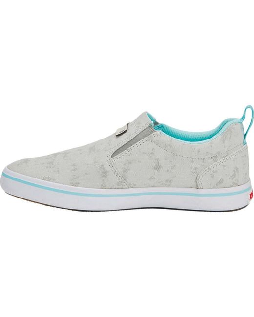 XtraTuf White Eco Sharkbyte Deck Shoe