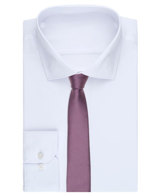 BarIII Purple State Solid Tie for men
