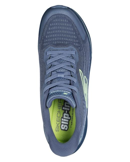 Skechers Blue Slip-ins: Go Run for men