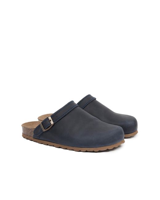 Celtic & Co. Blue Strap Detail Clog