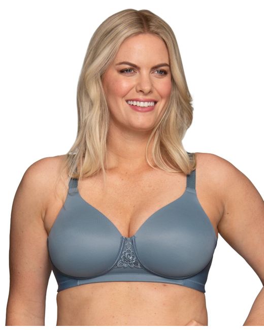 Vanity Fair Blue Vanity Fair Full Figure Beauty Back Smoother Wireless Bra 71380