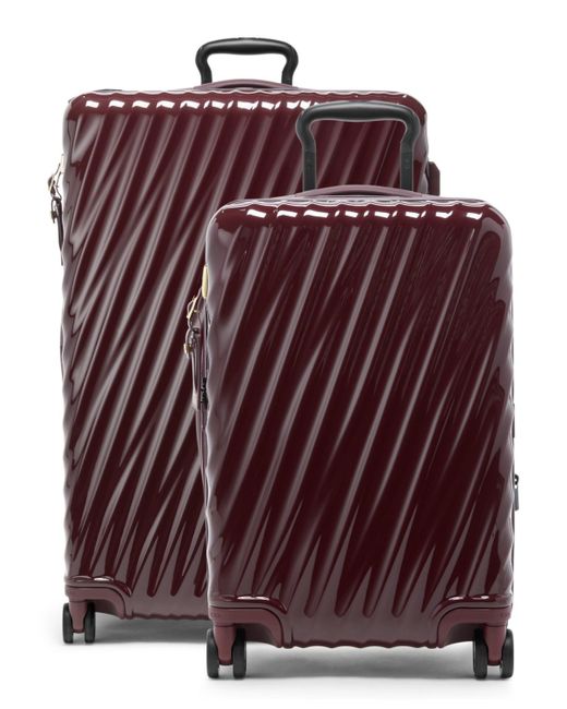 Tumi Purple 21.8" International Expandable Carry-on Spinner