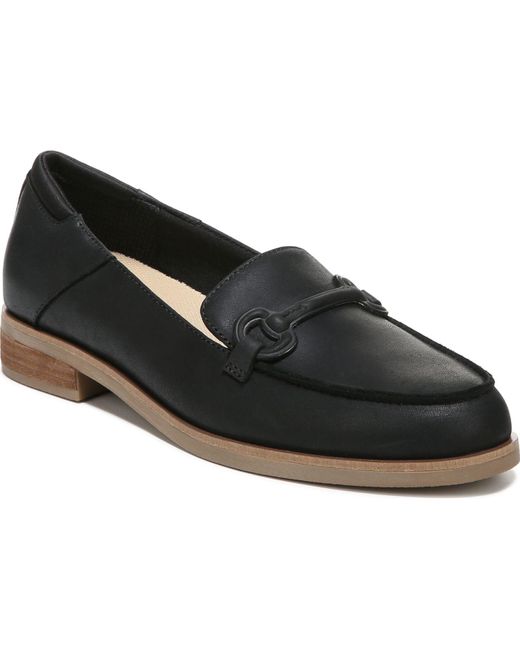 Dr. Scholls Leather Original Collection Avenue Loafers in Black Leather