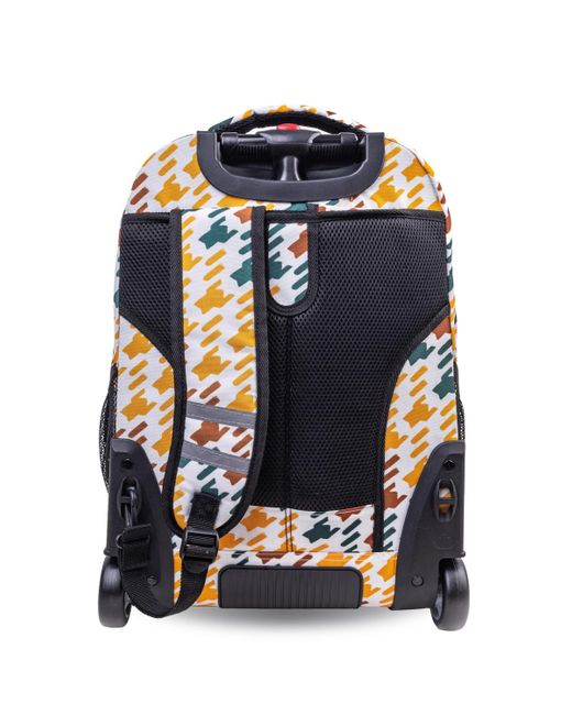 J World White Sundance Laptop 20" Rolling Backpack